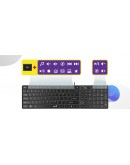 Genius клавиатура Slim Keyboard SlimStar 126 White - Copilot, Low profile Chocolate