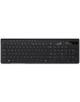 Genius клавиатура кирилизирана безжична Wireless Slim Keyboard SlimStar 7230 Black - AI, BG, 2.4Ghz