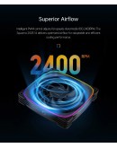 Geometric Future вентилатор Squama 2503B-14, 140mm, ARGB, Black