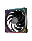 Geometric Future Комплект вентилатори Fan Pack 3-in-1 140 mm - Squama 2503B-14 Black