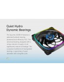 Geometric Future Комплект вентилатори Fan Pack 3-in-1 140 mm, Reversed - Squama 2503RB-14 Black