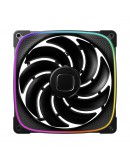 Geometric Future Комплект вентилатори Fan Pack 3-in-1 140 mm, Reversed - Squama 2503RB-14 Black