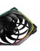 Geometric Future Комплект вентилатори Fan Pack 3-in-1 140 mm, Reversed - Squama 2503RB-14 Black
