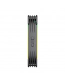 Geometric Future Комплект вентилатори Fan Pack 3-in-1 140 mm, Reversed - Squama 2503RB-14 Black