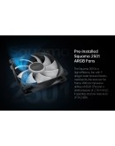 Geometric Future водно охлаждане Water Cooling - Eskimo Pro 360 White - Addressable RGB, LGA1851/AM5