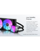 Geometric Future водно охлаждане Water Cooling - Eskimo Pro 360 White - Addressable RGB, LGA1851/AM5
