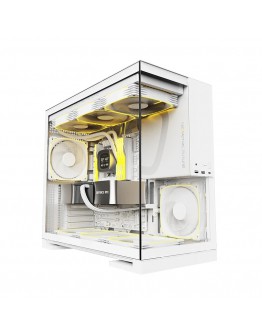 Geometric Future кутия Case EATX - Model 5 White - 5 x 140 mm aRGB fans included