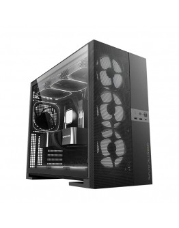 Geometric Future кутия Case EATX - Model 5 Vent Black - 5 x 140 mm aRGB fans included