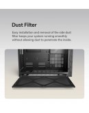 Geometric Future кутия Case EATX - Model 5 Vent Black - 5 x 140 mm aRGB fans included