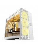 Geometric Future кутия Case EATX - Model 5 Vent White - 5 x 140 mm aRGB fans included