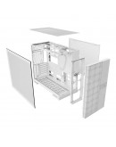 Geometric Future кутия Case EATX - Model 5 Vent White - 5 x 140 mm aRGB fans included
