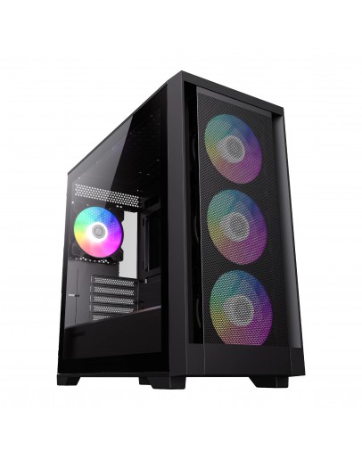 Gamemax кутия Case mATX - DEFENDER MB - Addressable RGB