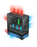 Gamemax кутия Case EATX - Vista 2 AB - 3 x 120 mm Addressable RGB