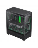 Gamemax кутия Case EATX - Vista 2 AB - 3 x 120 mm Addressable RGB