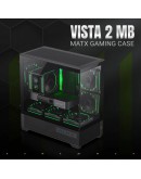 Gamemax кутия Case EATX - Vista 2 MB - 3 x 120 mm Addressable RGB