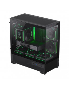 Gamemax кутия Case EATX - Vista 2 MB - 3 x 120 mm Addressable RGB