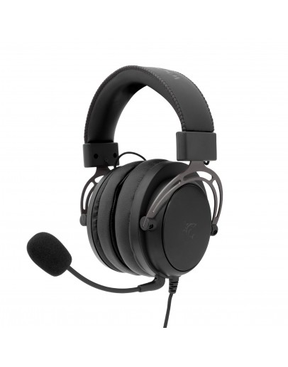 White Shark геймърски слушалки Gaming Headphones GORILLA BLACK/GREY - 53mm, Stereo 2.0