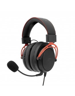 White Shark геймърски слушалки Gaming Headphones GORILLA BLACK/RED - 53mm, Stereo 2.0