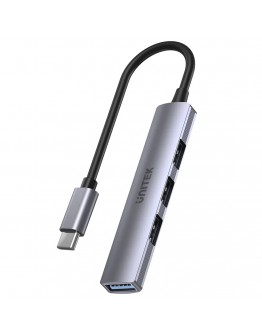 Unitek хъб USB3.0/2.0 HUB 4 port - USB-C input - H1208B