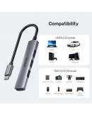 Unitek хъб USB3.0/2.0 HUB 4 port - USB-C input - H1208B