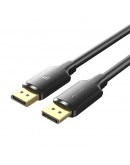 Vention Кабел Cable - Display Port v1.2 DP M / M Black 4K 1M - HAKBF