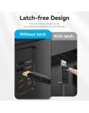 Vention Кабел Cable - Display Port v1.2 DP M / M Black 4K 1.5M - HAKBG