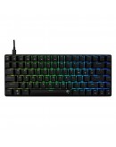 White Shark геймърска механична клавиатура Gaming Mechanical Keyboard HAMACHI - YUSYA 5P Blue Switches (English US), Black