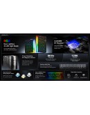 Aula геймърска механична клавиатура Wireless Gaming Mechanical Keyboard HERO 75 HE - Stormrise Magnetic Switch [Linear] (English US), Black