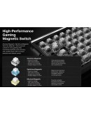 Aula геймърска механична клавиатура Wireless Gaming Mechanical Keyboard HERO 75 HE - Stormrise Magnetic Switch [Linear] (English US), Black