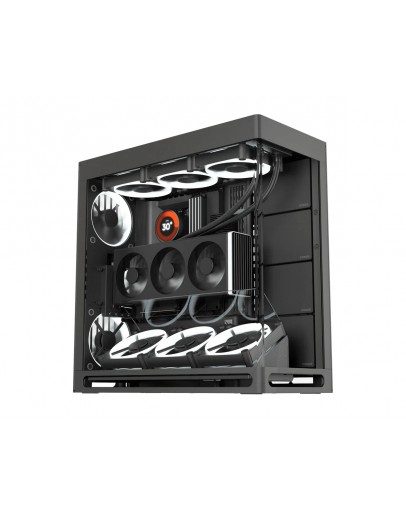 HAVN кутия Case E-ATX - HS 420 VGPU Edition Black - PCIe Gen 5 riser included