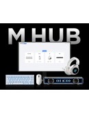MCHOSE професионална геймърска мишка A5 V3 Black - Ultralight 8K Wireless Mouse, Omron Mechanical Switches
