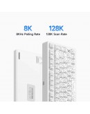 MCHOSE геймърска механична клавиатура Gaming Mechanical Keyboard Jet75 Topographic - 8K, Kailh Magnetic God Switch [Linear] (English US), Black