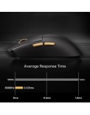 MCHOSE професионална геймърска мишка K7 Ultra Black - Wireless Gaming Mouse - Dual 8K, Omron Mechanical, Magnetic Charging Dock