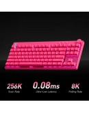 MCHOSE геймърска механична клавиатура Gaming Mechanical Keyboard Mix 87 Ultra Esports - 8K, Mount Tai Magnetic Switch GT [Tactile] (English US), Black