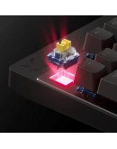 MCHOSE геймърска механична клавиатура Gaming Mechanical Keyboard Mix 87 Ultra Esports - 8K, Mount Tai Magnetic Switch GT [Tactile] (English US), Black