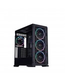 1stPlayer кутия Case EATX - IF8 Black - 4 x 140 mm A-RGB fans included, USB-C