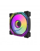 Darkflash вентилатор Fan 120mm Infinity 24R Pro - Infinity Mirror, ARGB, Reverse - Black
