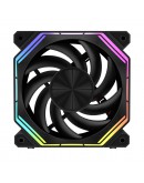 Darkflash Комплект вентилатори Fan Pack 3-in-1 3x120mm - INF34 Black, Daisy-Chain, Addressable RGB