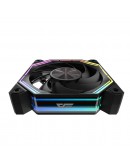 Darkflash Комплект вентилатори Fan Pack 3-in-1 3x120mm - INF34 Black, Daisy-Chain, Addressable RGB