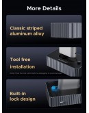 Orico външна кутия за диск/докинг станция Storage - Case/Docking Station - M.2 NVMe/NGFF - IT18C3-GY