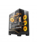 Darkflash кутия Case ATX - K430 Black - 6 x 120 mm A-RGB fans included, USB-C