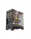 Darkflash кутия Case ATX - K430 Black - 6 x 120 mm A-RGB fans included, USB-C