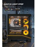 Darkflash кутия Case ATX - K430 Black - 6 x 120 mm A-RGB fans included, USB-C
