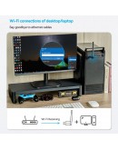 Vention безжичен адаптер WiFi USB adapter Dual Band, 650Mbps, Black - KDTB0
