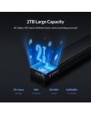 Orico външна кутия за диск Storage - Case - M.2 NVMe M-key 10 Gbps - M2PV-C3-BK-BP