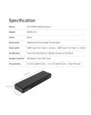 Orico външна кутия за диск Storage - Case - M.2 NVMe M-key 10 Gbps - M2PV-C3-BK-BP