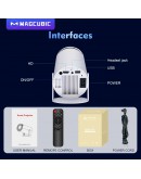 MagCubic преносим мултимедиен проектор Portable Multimedia Projector HY300 Pro - 4K, Android 11, Wi-Fi, Bluetooth 5.0