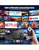 MagCubic преносим мултимедиен проектор Portable Multimedia Projector HY320NTV - 4K, Android 13, Wi-Fi, Bluetooth 5.2