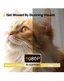 MagCubic преносим мултимедиен проектор Portable Multimedia Projector HY450C - 8K, Android 11, Wi-Fi 6, Bluetooth 5.4