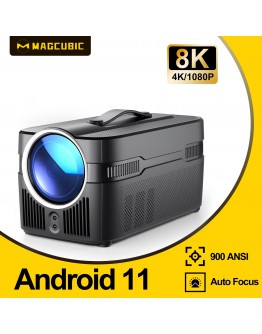 MagCubic преносим мултимедиен проектор Portable Multimedia Projector HY450C - 8K, Android 11, Wi-Fi 6, Bluetooth 5.4